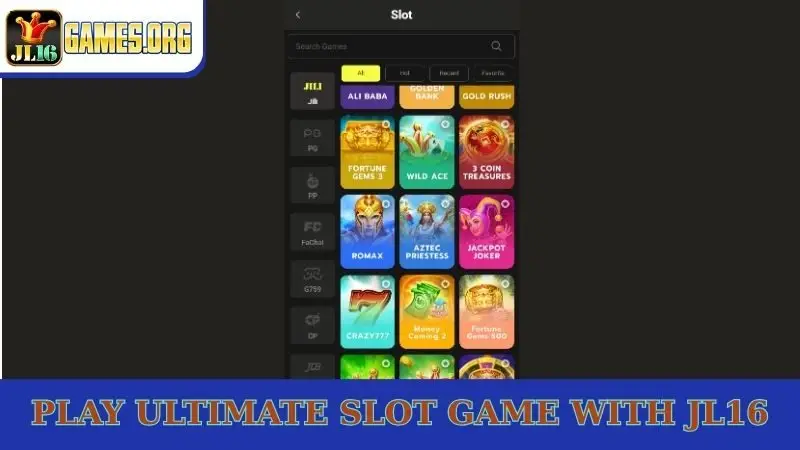 Play ultimate slot game with JL16